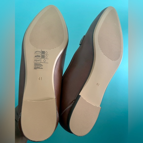 Brand new matching shoes and shoulder bag from H&M. size 10/41, cream/tan color. - Picture 3 of 4